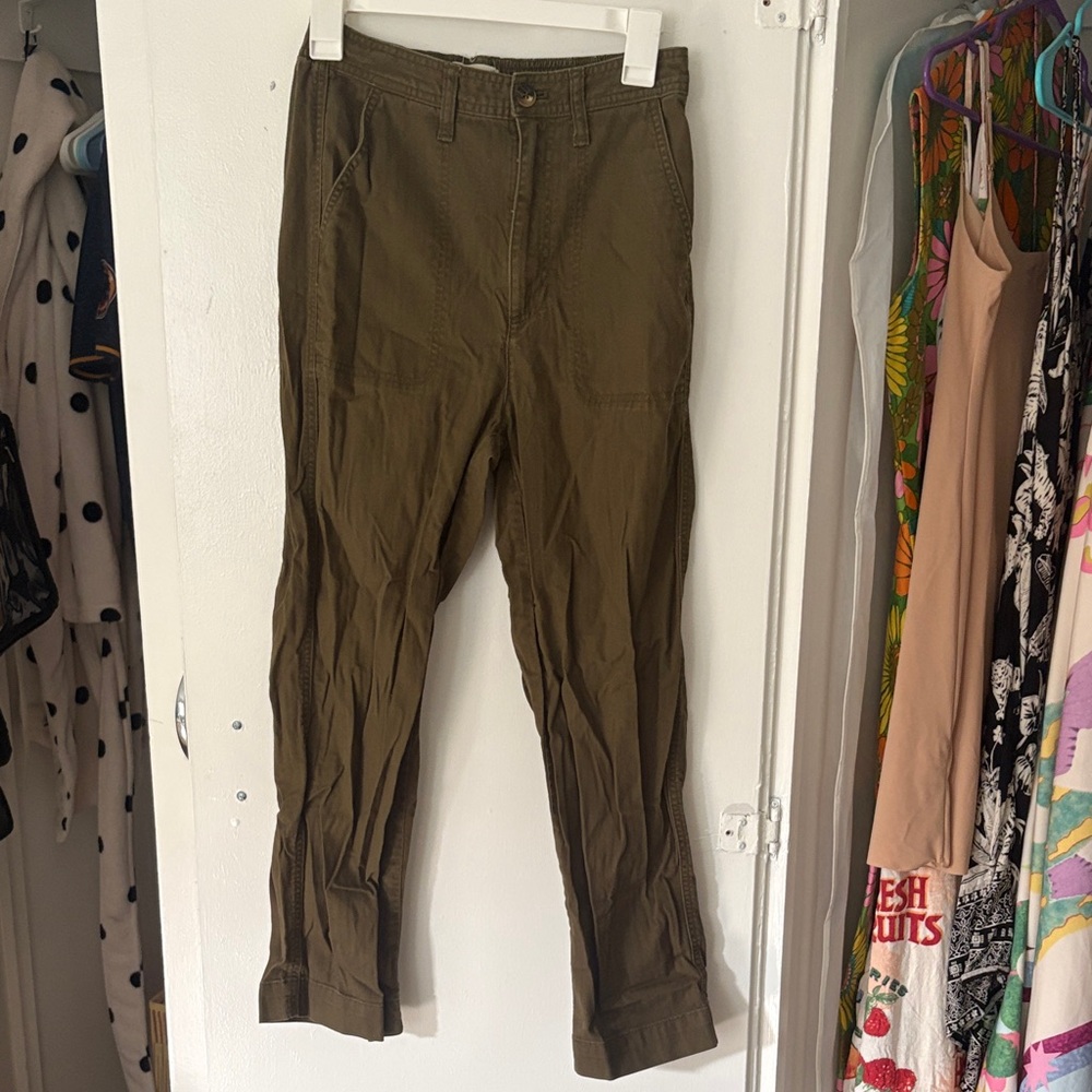 Madewell Olive Green Chinos